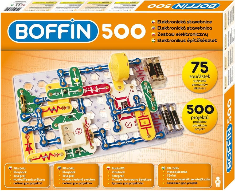 Boffin 500 - rozbaleno