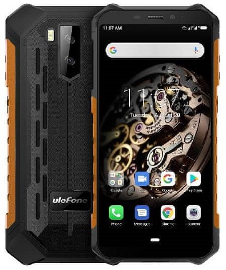 Ulefone Armor X5 DS, 3GB/32GB, černo-oranžový