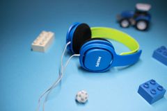 Philips SHK2000 sluchátka, modrá