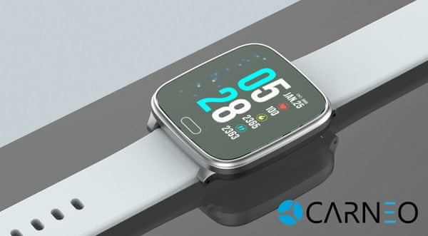 Chytré hodinky Carneo SlimFit+ notifikace bluetooth