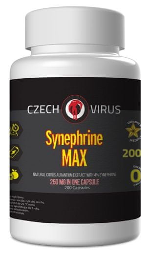 Czech Virus Synephrine MAX 200 kapslí