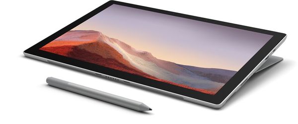 Tablet PC Microsoft Surface Pro 7 (VDV-00003) integrovaná grafika Intel 10. generace tenký rámeček displeje