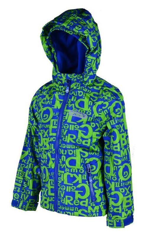 PIDILIDI PD1009-02_aw17_134 Chlapecká outdoorová bunda - zeleno-modrá - zánovní