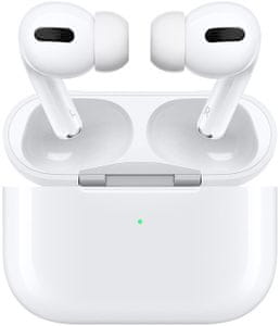 moderní sluchátka do uší apple airpods pro 3 generace Bluetooth připojení automatické párování s apple zařízeními dotykové ovládání anc technologie potlačení hluku krásný zvuk