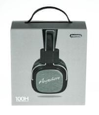 REMAX AA-1164 Stereo sluchátka RM-100H černé