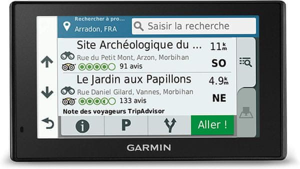 GPS navigácia Garmin DriveSmart 5 Plus, mapa Európy s aktualizáciami, body záujmu