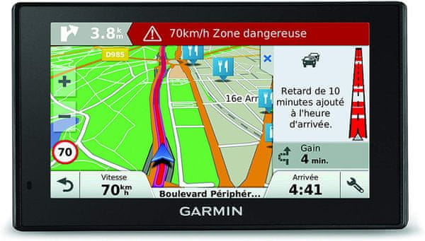GPS navigácia Garmin DriveSmart 5 Plus MT-S EU, dopravné informácie online, Smartphone Link