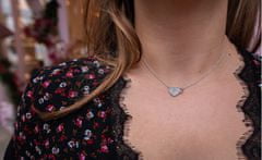 Hot Diamonds Stříbrný náhrdelník s pravým diamantem Flora DP730