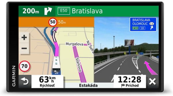GPS navigace pro karavan Camper 780 MT-D, mapa Evropy, doživotní aktualizace, digitální příjem dopravních informací, Bluetooth hands-free
