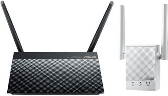 ASUS AC750 KIT - Router RT-AC51U + Repeater RP-AC51 (90IG-AC750KIT)