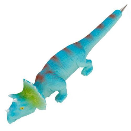 Dino World Kuličkové pero ASST, Modrý dinosaurus