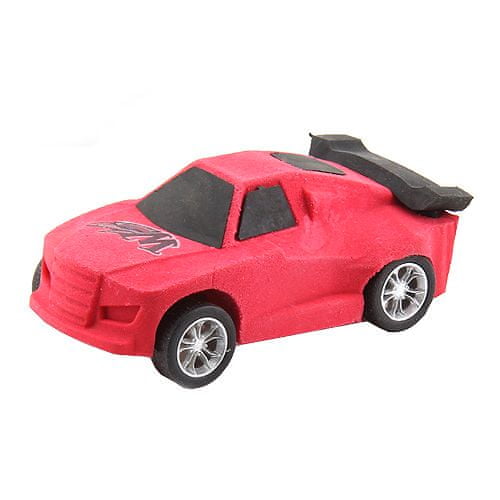 Monster Cars Guma ve tvaru auta ASST, Barva červená