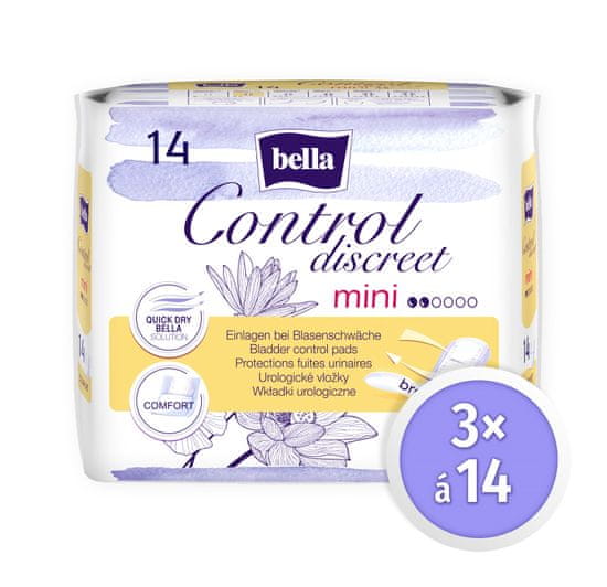 Bella Control Discreet Mini á 14 ks × 3