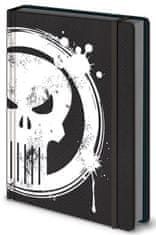 Grooters Luxusní blok A5 Marvel - Punisher