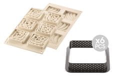 Silikomart Silikonová forma na pečení 3D Mini Tarte Sand 
