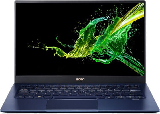 Notebook Acer Swift 5 Full HD SSD DDR4 krásný obraz detailní zobrazení