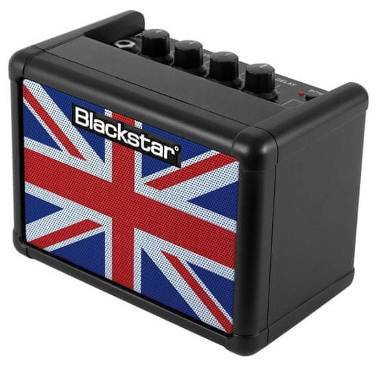 Blackstar FLY 3 Mini Amp Black Union Jack Limited Edition Kytarové tranzistorové kombo