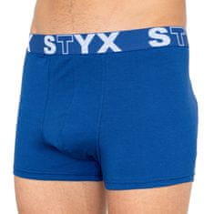 Styx Pánské boxerky sportovní guma nadrozměr tmavě modré (R968) - velikost 5XL