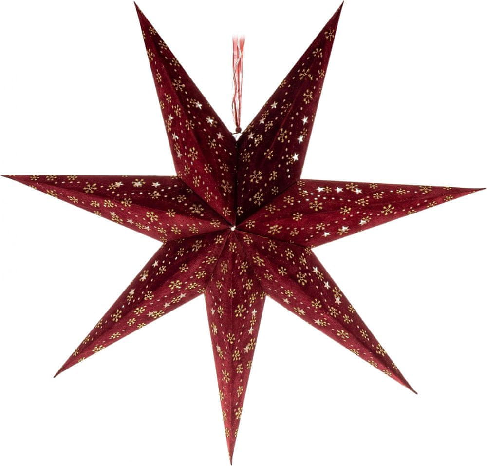 Retlux RXL 338 hvězda červená 10LED WW - zánovní