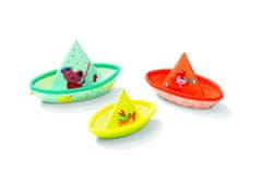 Lilliputiens 3 plovoucí lodičky - hračka do vody