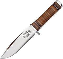 Fällkniven NL4L Frey lovecký nůž 13 cm, kůže, kožené pouzdro