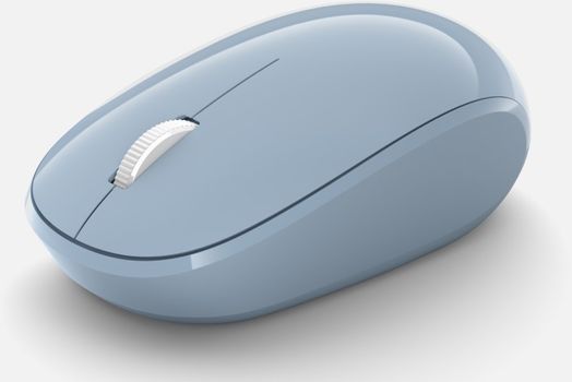 Microsoft Bluetooth Mouse, pasztellkék (RJN-00018) irodai egér vezetékes kábel jobbkezes balkezes ergonómia