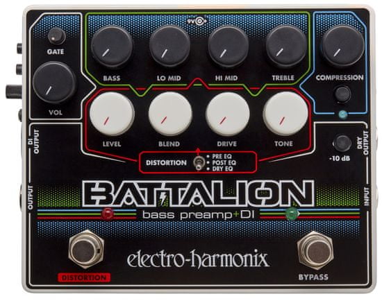 Electro-Harmonix Battalion Baskytarový efekt