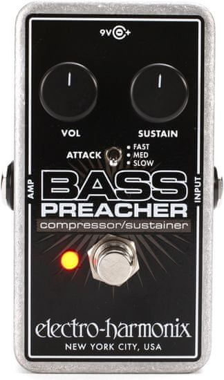 Electro-Harmonix Bass Preacher Baskytarový efekt