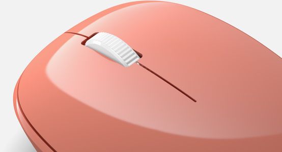 Kancelářská myš Microsoft Bluetooth Mouse, broskvová (RJN-00042) bezdrátová 1 800 DPI komfort precizní senzor