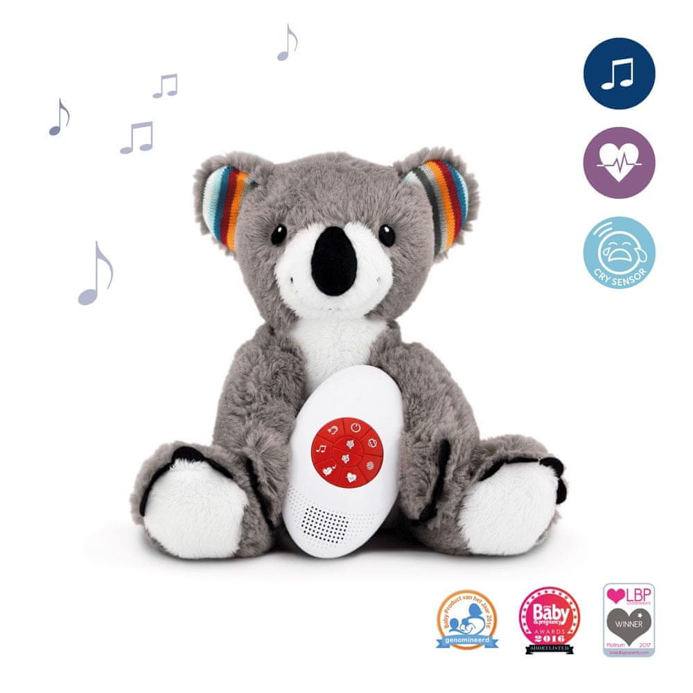 ZAZU Koala COCO - Šumící zvířátko s tlukotem srdce a melodiemi