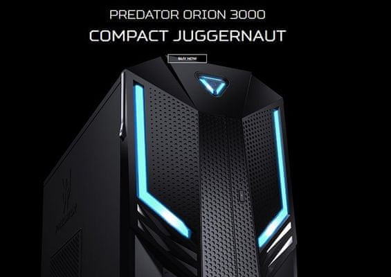Herní počítač Acer Predator Orion 3000 PredatorSense software vše na jednom místě