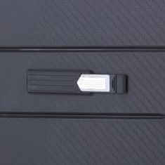 CARRY ON Příruční kufr Mobile Worker Black USB