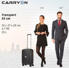 CARRY ON Příruční kufr Transport Black