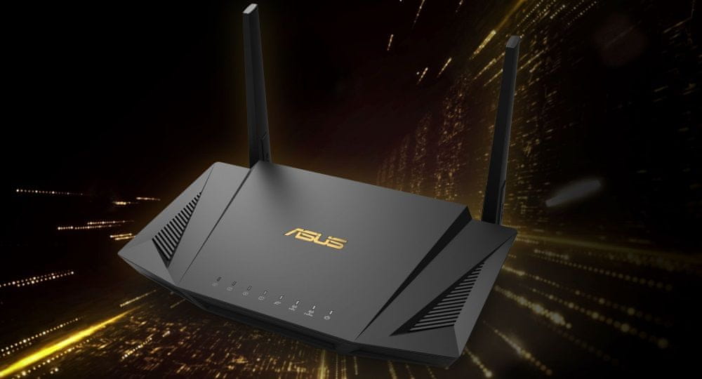 Router Asus RT-AX56U (90IG05B0-BO3H00) Wi-Fi 2,4 GHz 5 GHz RJ45 LAN WAN VPN QoS HD streaming on-line gaming