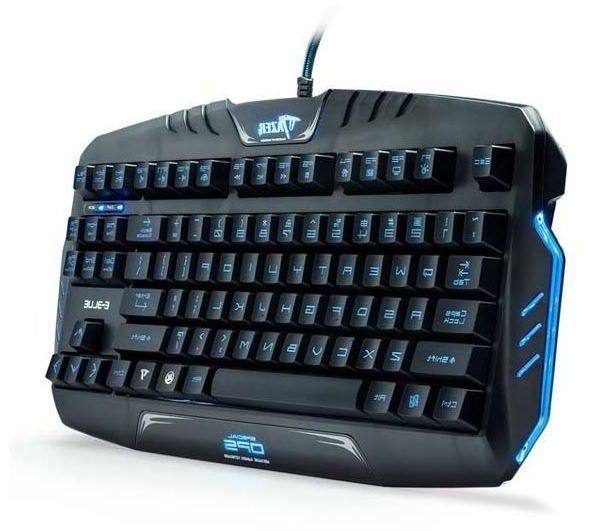 Herní klávesnice E-Blue Mazer Special Ops US US EKM086BKUS-IU podsvícení LED