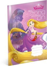 Grooters Disney Školní sešit Princezny – Rapunzel, A4, 20 listů, linkovaný Velikost balení: 1 ks