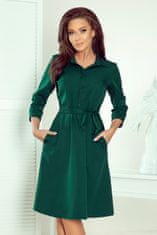 Numoco Dámské šaty 286-1 Sandy, zelená, L
