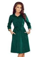 Numoco Dámské šaty 286-1 Sandy, zelená, L