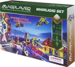 MAGPLAYER Magplayer magnetická stavebnice 166 ks