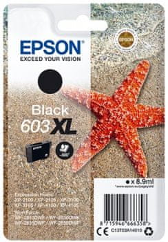Levně Epson 603XL, černá (C13T03A14010)