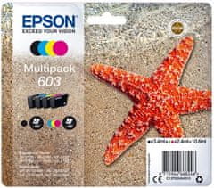 Epson 603 Multipack, 4 barvy (C13T03U64010)