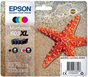 Levně Epson 603XL Multipack, 4 barvy (C13T03A64010)