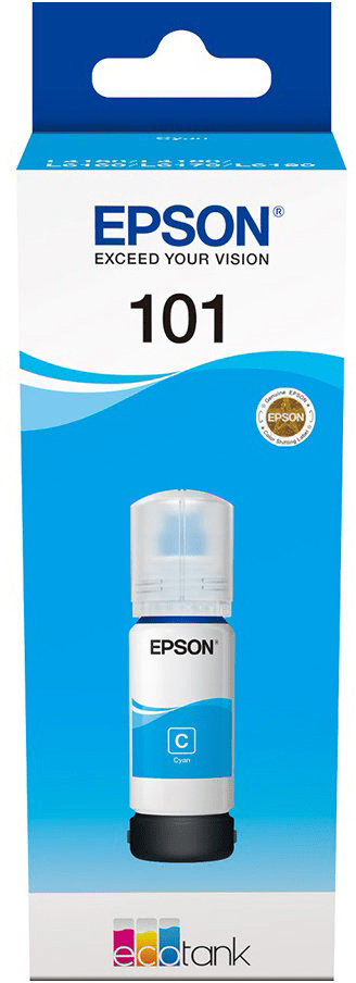 Levně Epson 101, azurová (C13T03V24A)