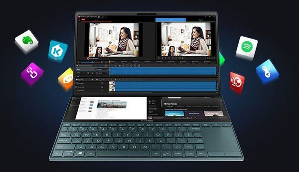 Notebook Asus ZenBook Duo dotykový displej Ful HD
