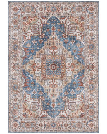 NOURISTAN Kusový koberec Asmar 104014 Jeans blue
