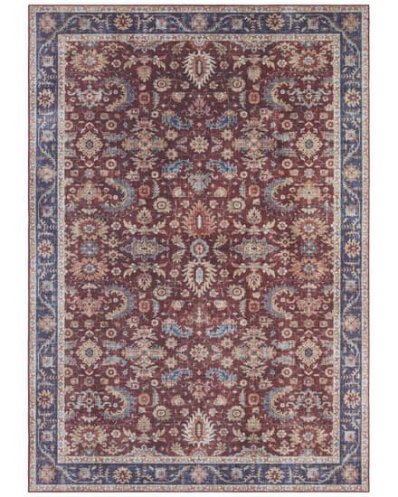 NOURISTAN Kusový koberec Asmar 104004 Bordeaux/Red