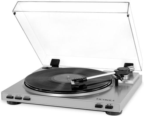 Stylový gramofon victrola vpro-3100 s předzesilovačem