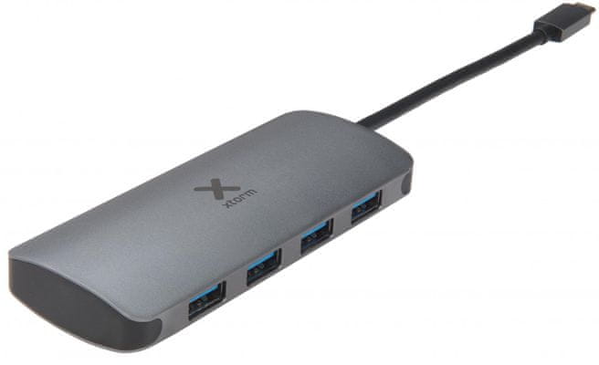 Xtorm USB-C Hub 4× USB 3.0 (XC001) magas adatátviteli sebesség