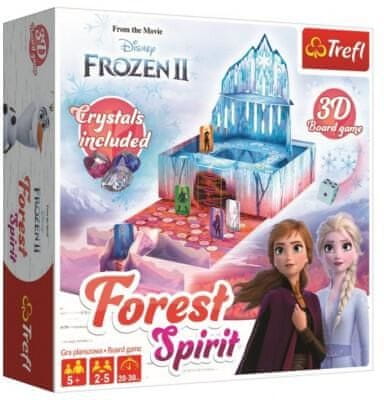 Trefl Forest Spirit 3D Ledové království II/Frozen II společenská hra v krabici 26x26x8cm