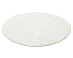Ayyildiz Kusový koberec Life Shaggy 1500 cream kruh 80x80 (průměr) kruh